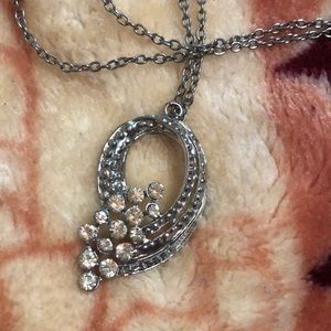 🌹Beautiful Costume Rhinestone 26” Necklace